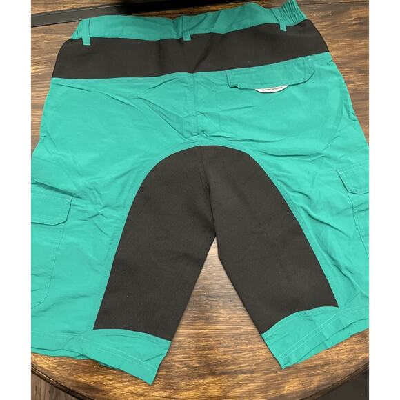NWT Souke Sports Mens Cargo Shorts 3XL Green Breathable Quick Drying Lightweight - Picture 2 of 8